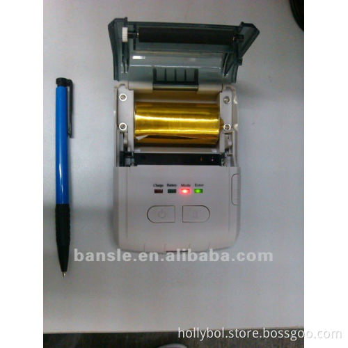 High quality bluetooth mobile thermal printer